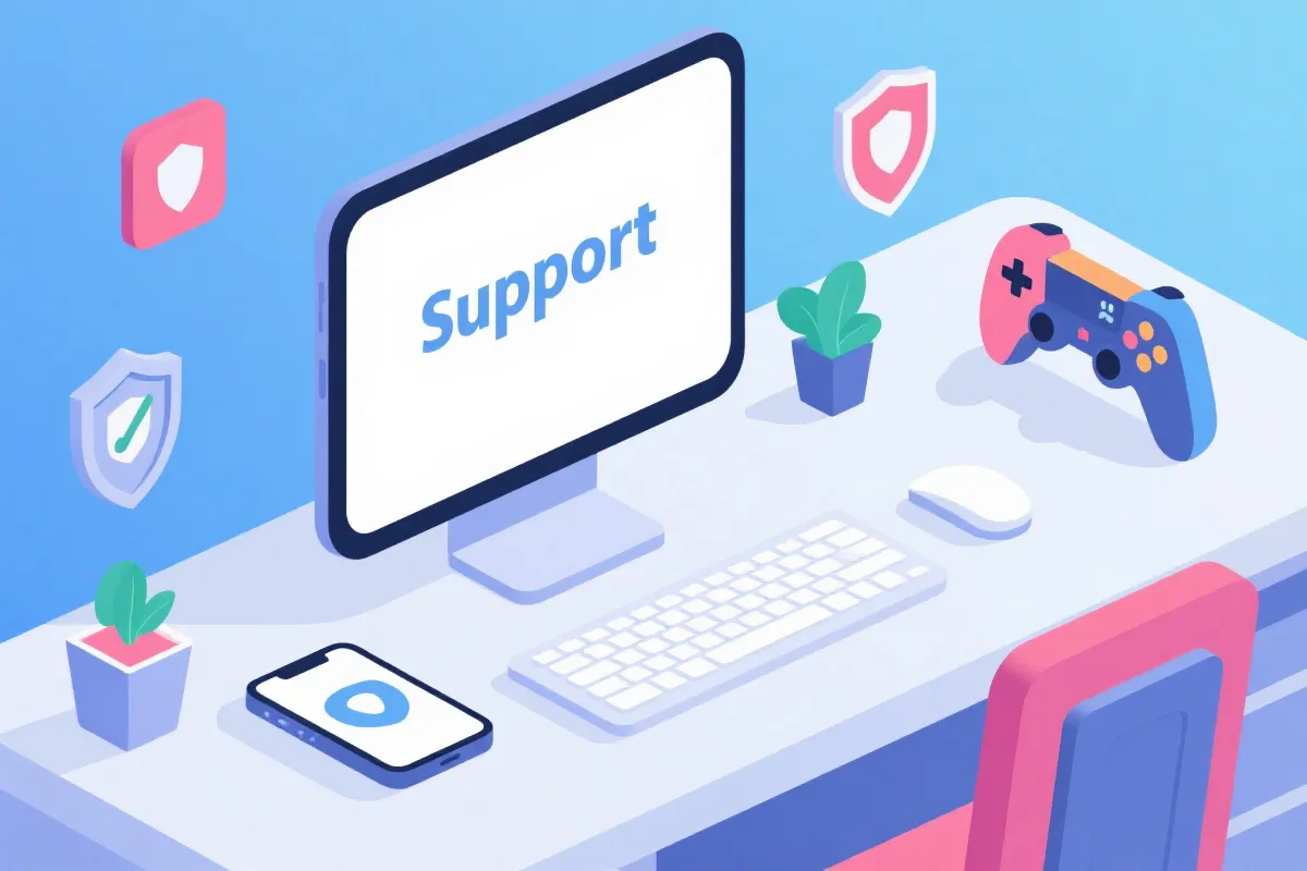 安全与服务支持示意