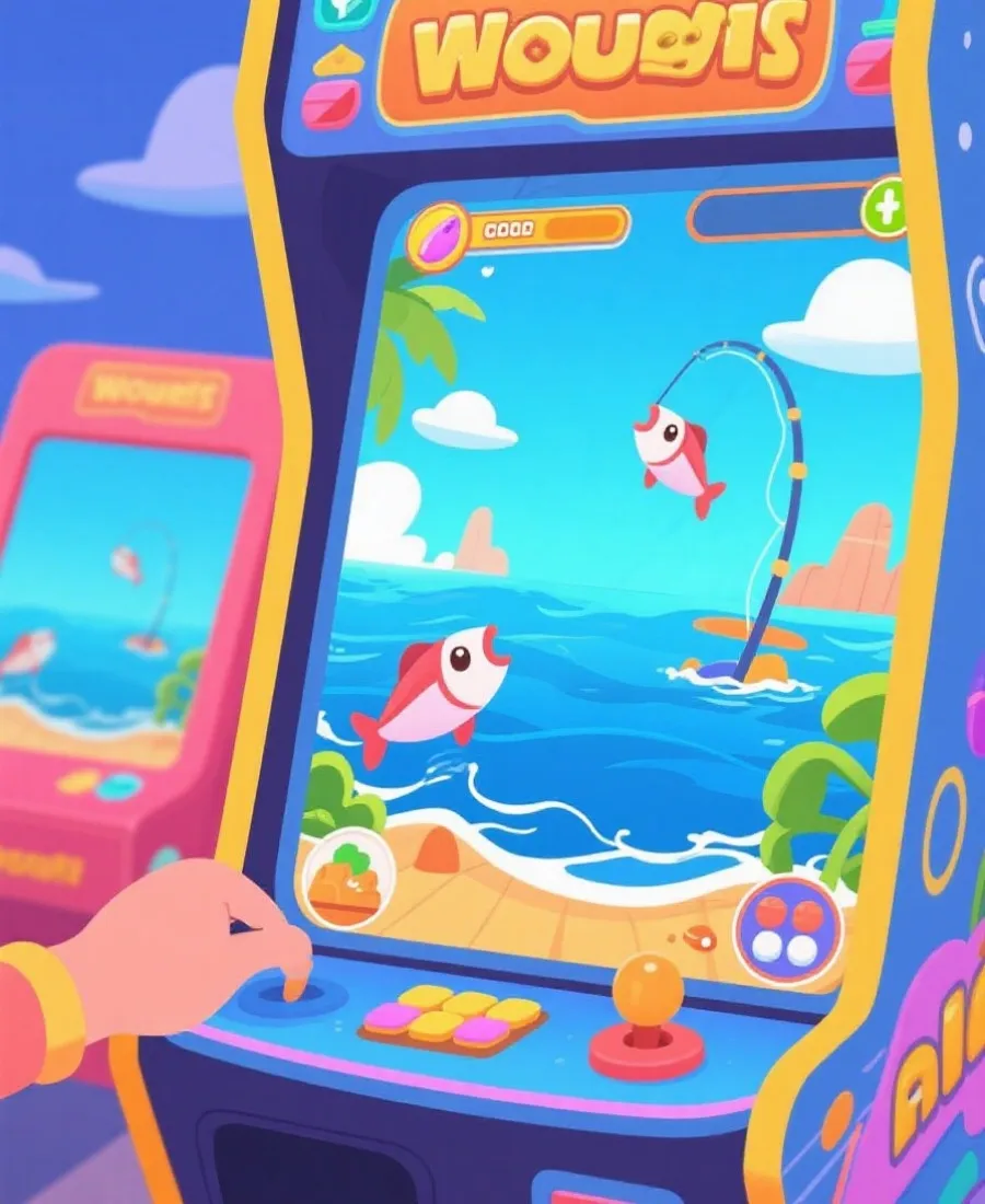 打鱼游戏新手玩法示意图